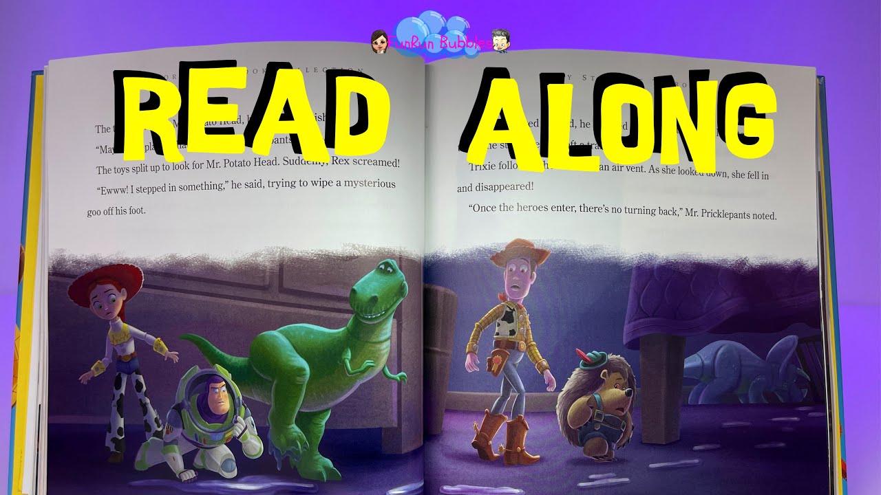 Toy Story of terror story book collection read along