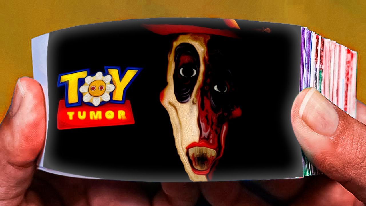 Toy Tumor Flipbook Animation | Toy Story Horror