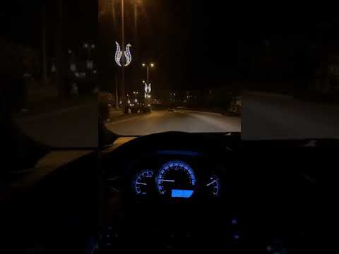 Toyota corolla gece snapleri