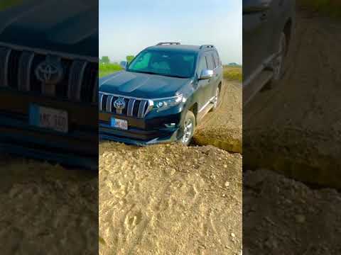 Toyota PRADO 4.0 || Bumper Broke 😭💔😱 Village Side Damage Road 💔