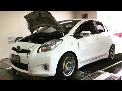 Toyota Yaris 2ZZ swap dyno pull