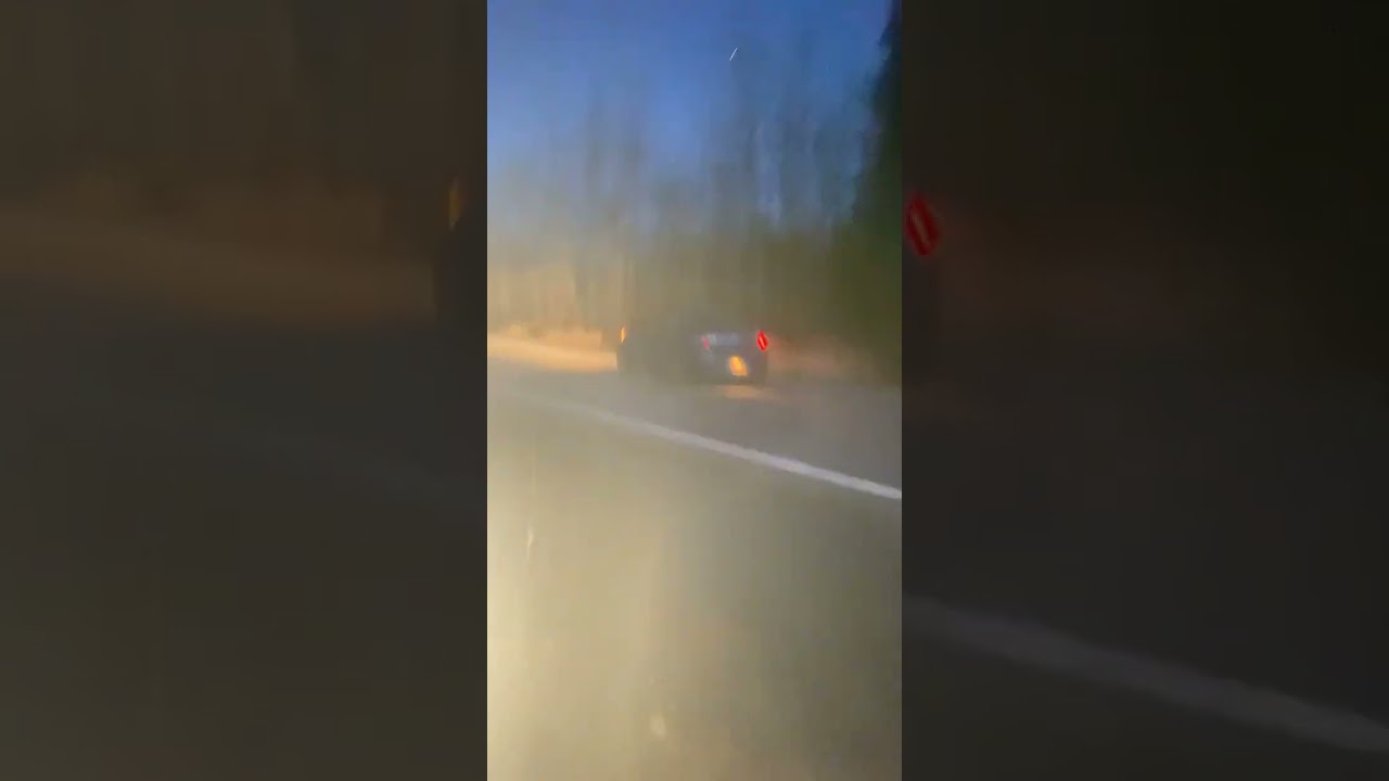 Toyota Yaris burnout *insane*
