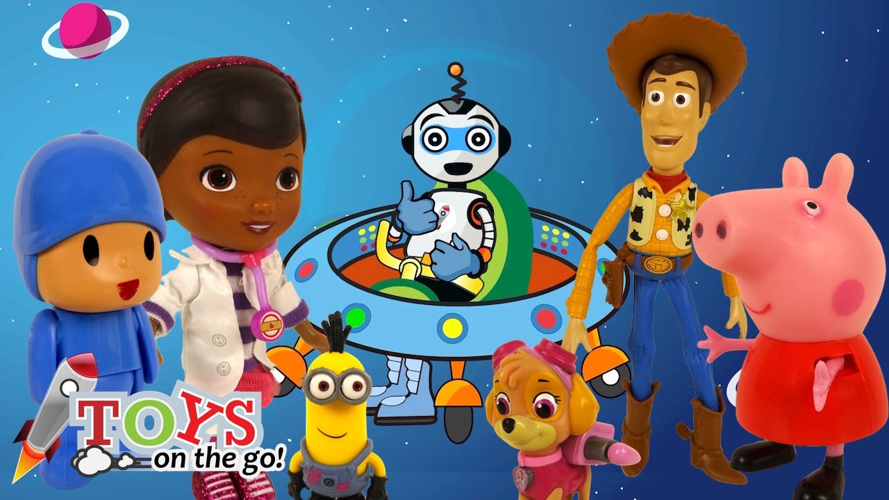 TOYS on the go! Toys in English