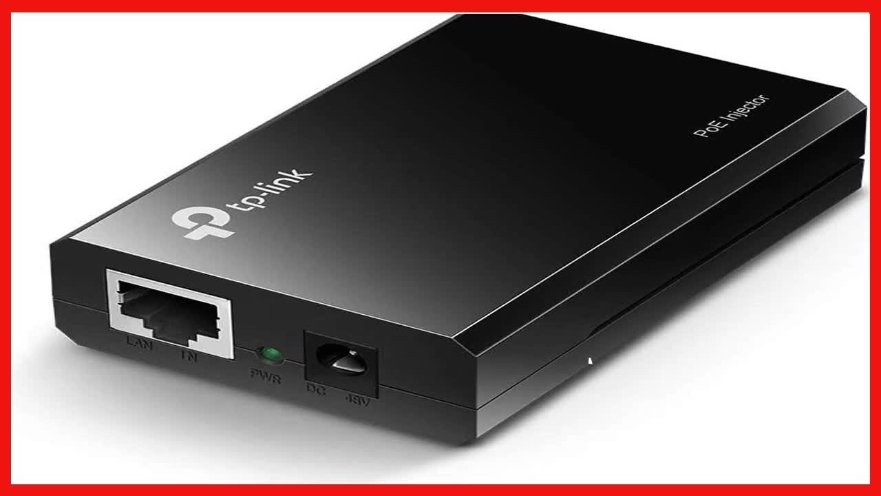 TP LINK 802 3af Gigabit PoE Injector  Convert Non PoE to PoE Adapter  Auto Detects the Required