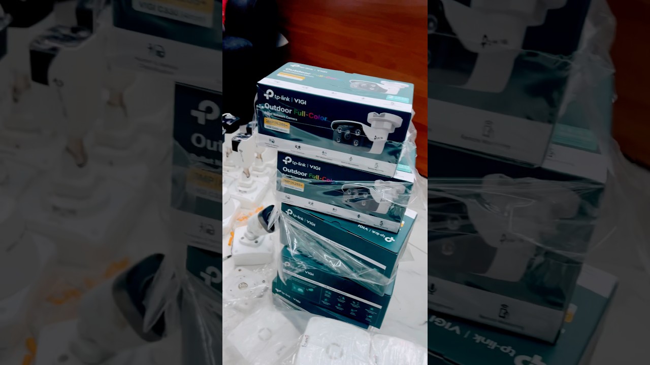 TP-Link VIGI IP Camera Setup’s & Installation on New Sites #shortvideo #securitycamera #cctvcamera