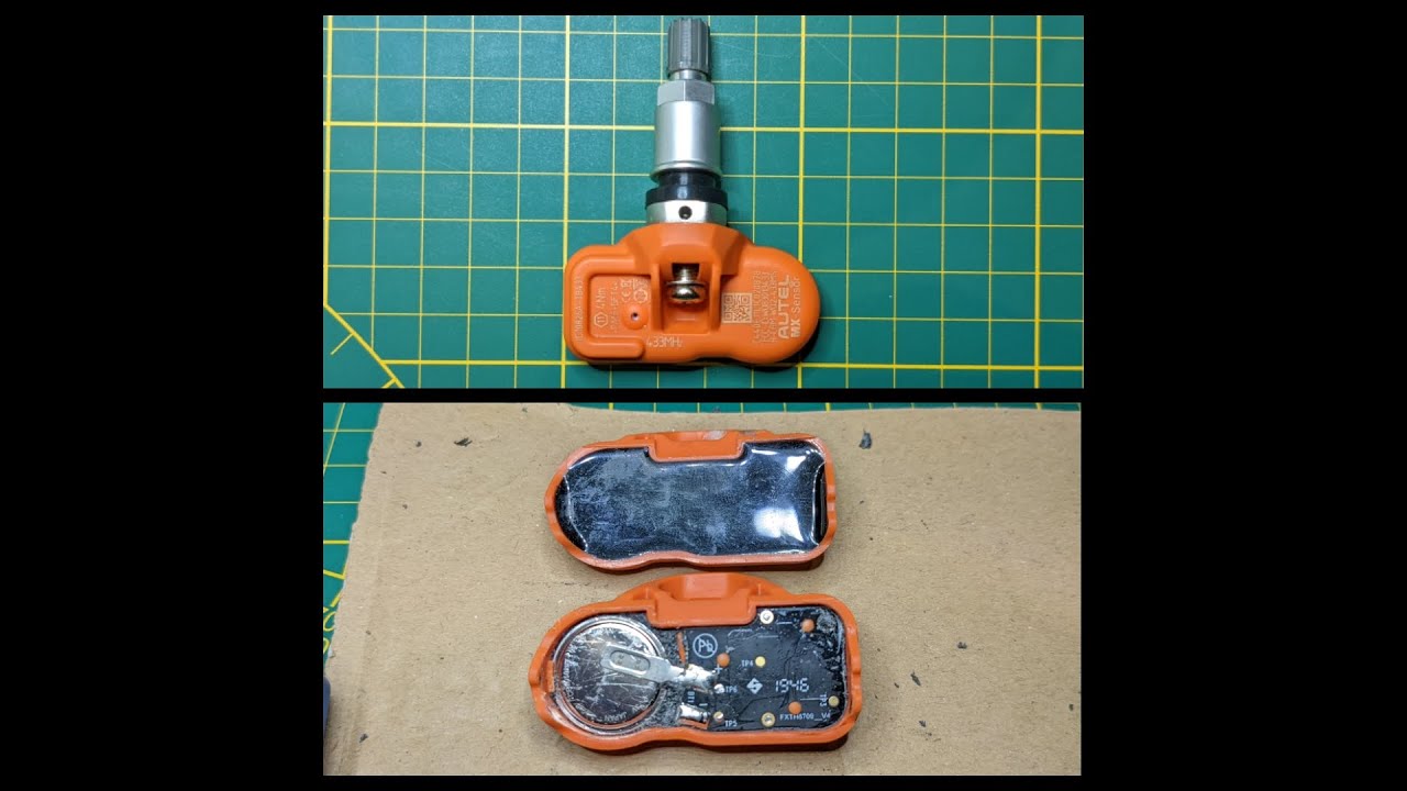 TPMS / RDKS Batteriewechsel an Reifendrucksensor