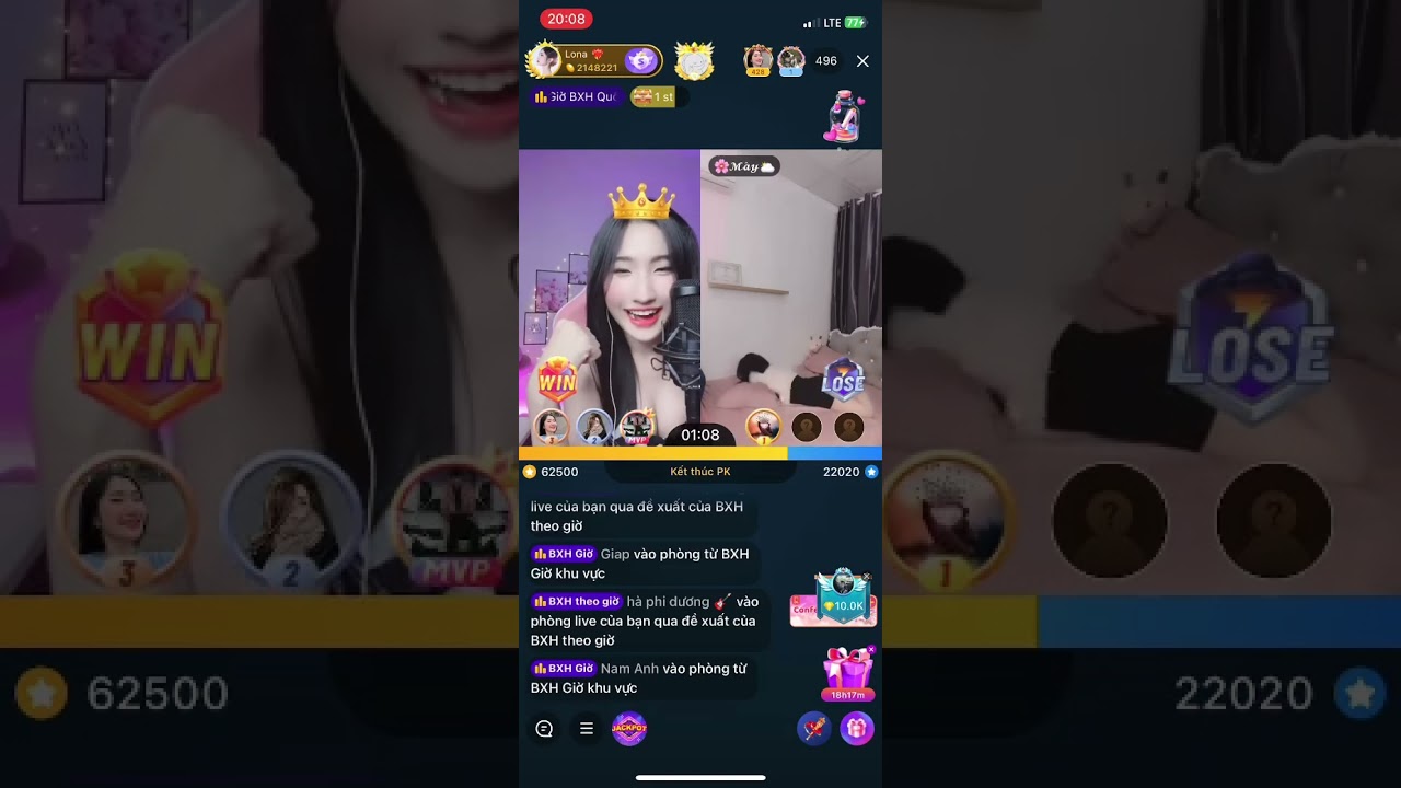 Trả Kèo Bơi Cá 3 Tư Thế | Mây Bigo Live