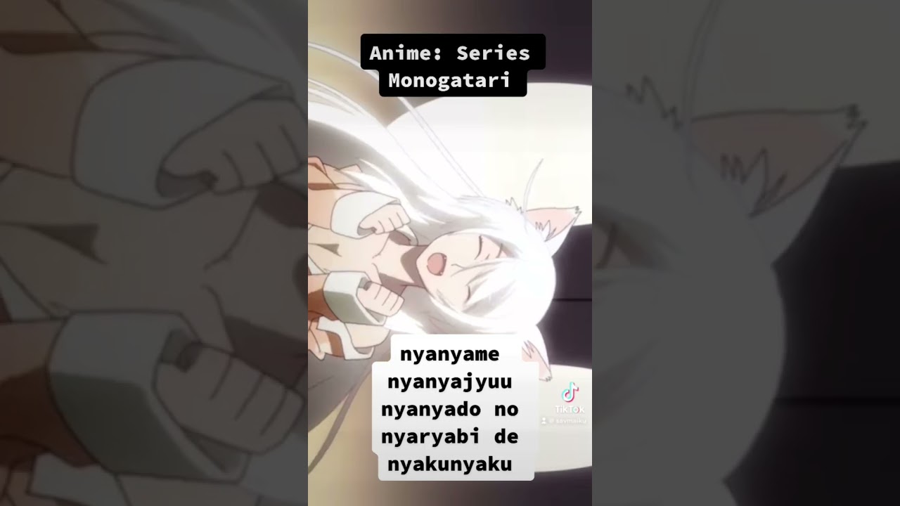 Trabalenguas en japonés #japones #japonés #Japón #anime #monogatari #monogatariseries #hanekawa