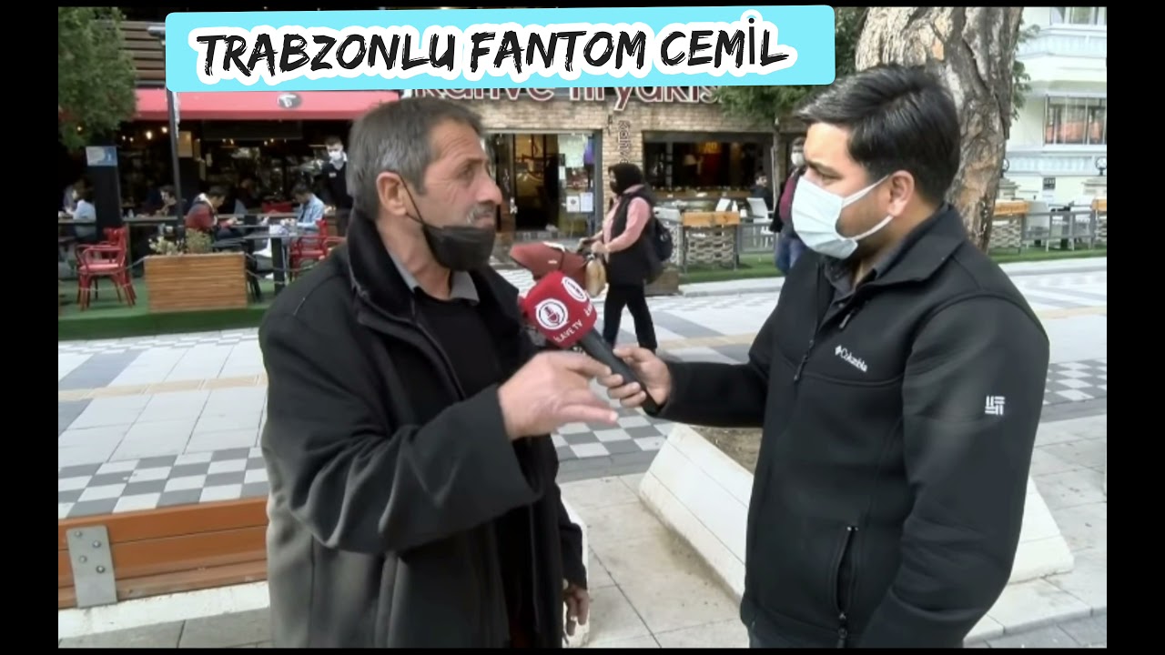 TRABZONLU FANTOM CEMİL \ la bizi kim alabilir / ŞANSI YOK #röportaj #trabzon #sokakröportajları