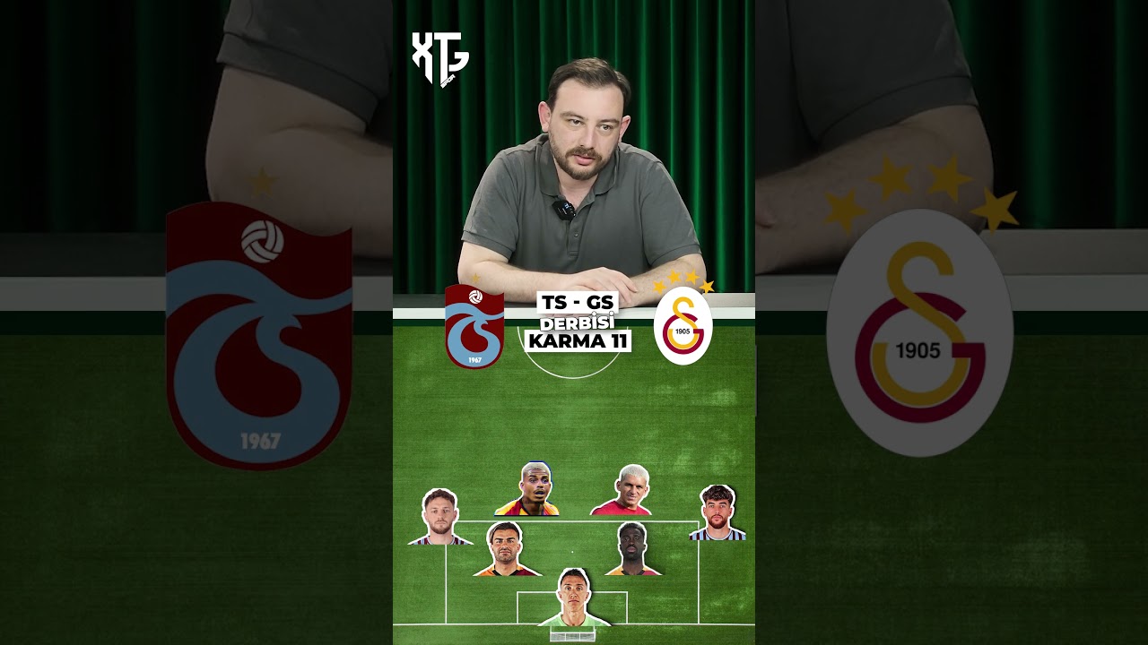 Trabzonspor - Galatasaray oyuncularından en iyi karma 11'i kurduk!