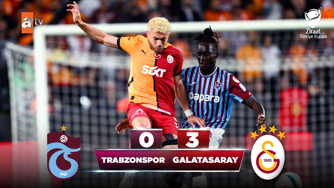 Trabzonspor 0 - 3 Galatasaray | Ziraat Türkiye Kupası 2024-2025 Final Maçı