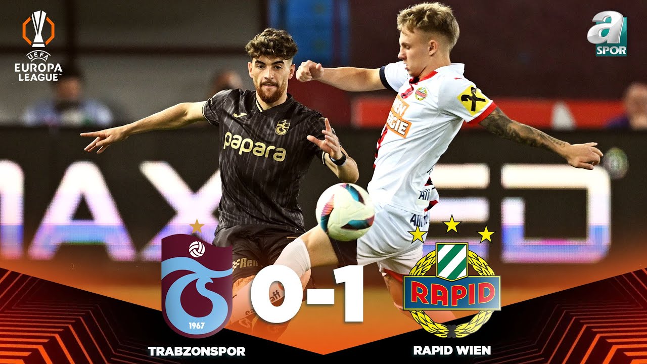 Trabzonspor 0- 1 Rapid Wien | UEFA Avrupa Ligi 3. Eleme Turu İlk Maçı | 08.08.2024