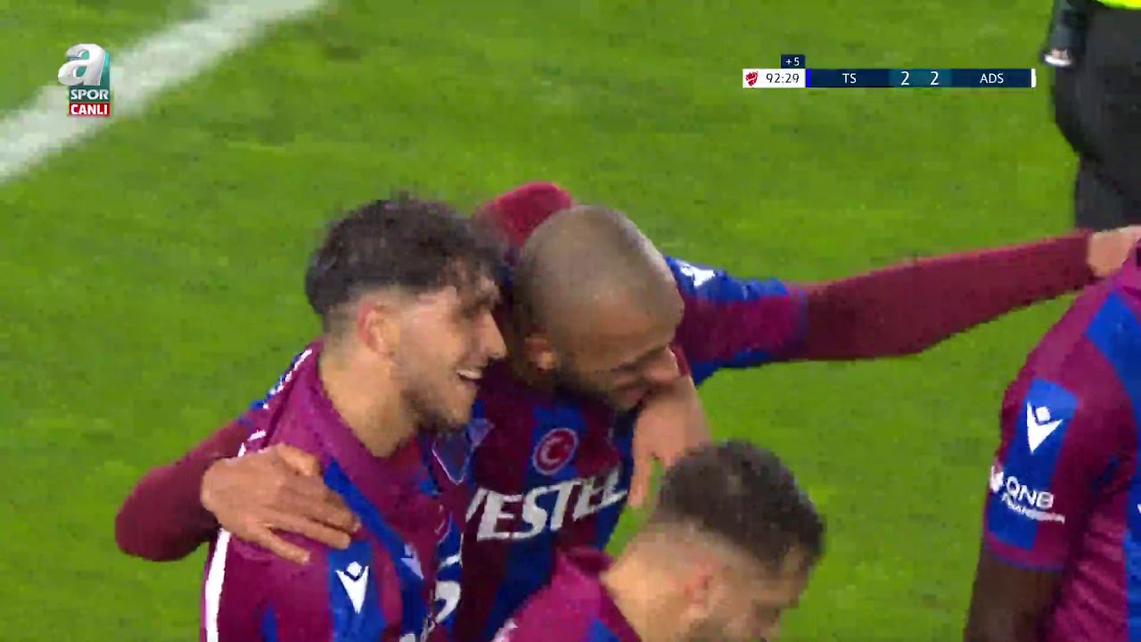 Trabzonspor 2 - 2 Adana Demirspor (Trabzonspor'un 2. Golü - Vitor Hugo)