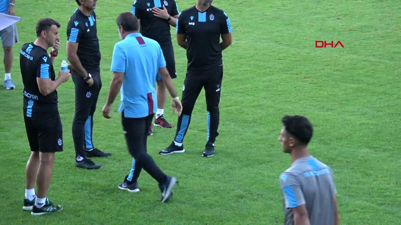 Trabzonspor antrenmanında Ünal Karaman fırça attı, Yusuf Yazıcı sitem etti: Nasıl gelişeceğiz