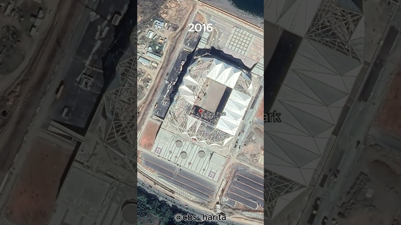 Trabzonspor Papara Park 2003-2024 Timelapse