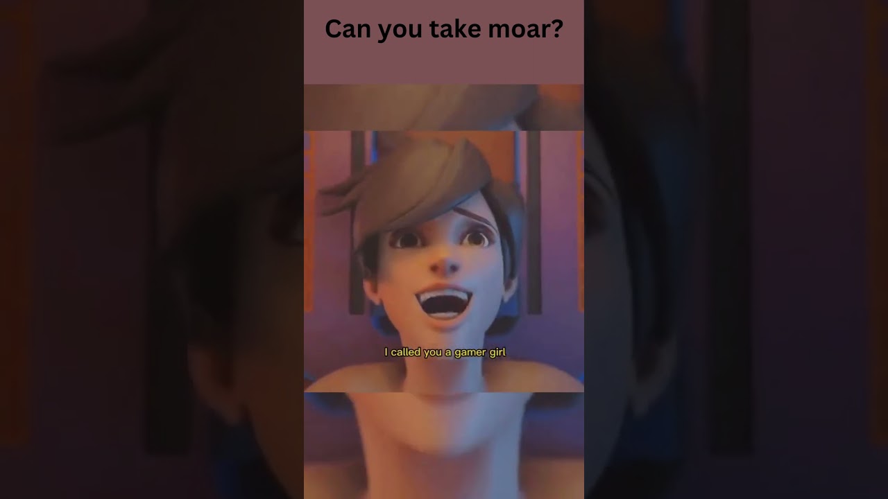 Tracer is tickled in Dva's Sexy arcade overwatch2 #shorts
