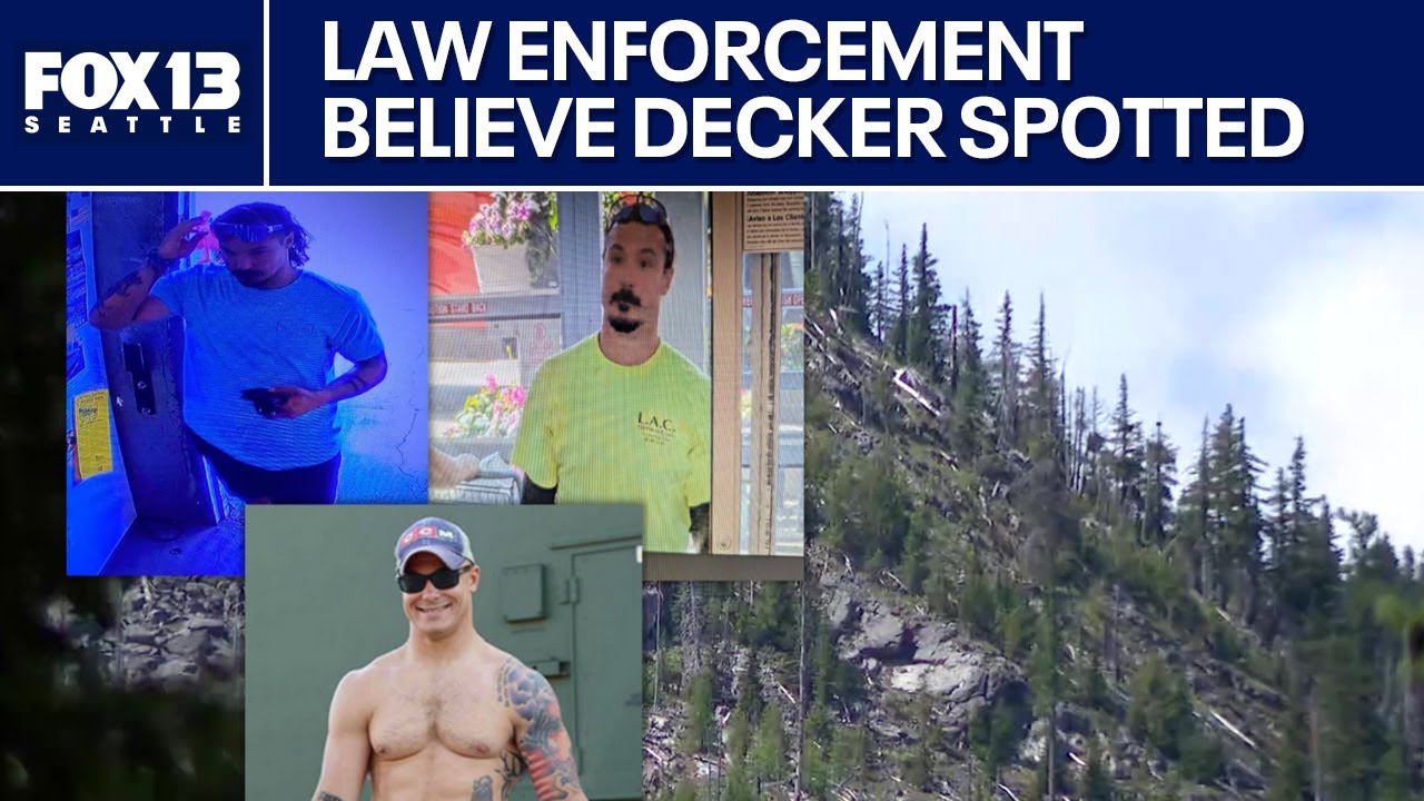 Tracking teams believe Travis Decker spotted near Blewett Pass, WA