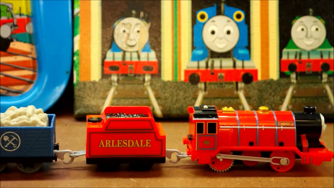 Trackmaster Mike Unboxing Review and First Run with the Big engines!