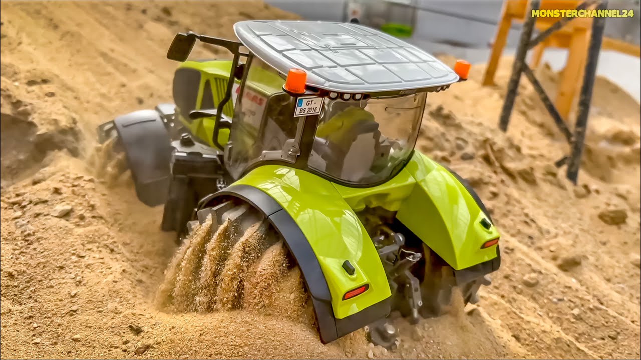 TRACTORS, RC TRUCKS, STUNNING RIGS!!