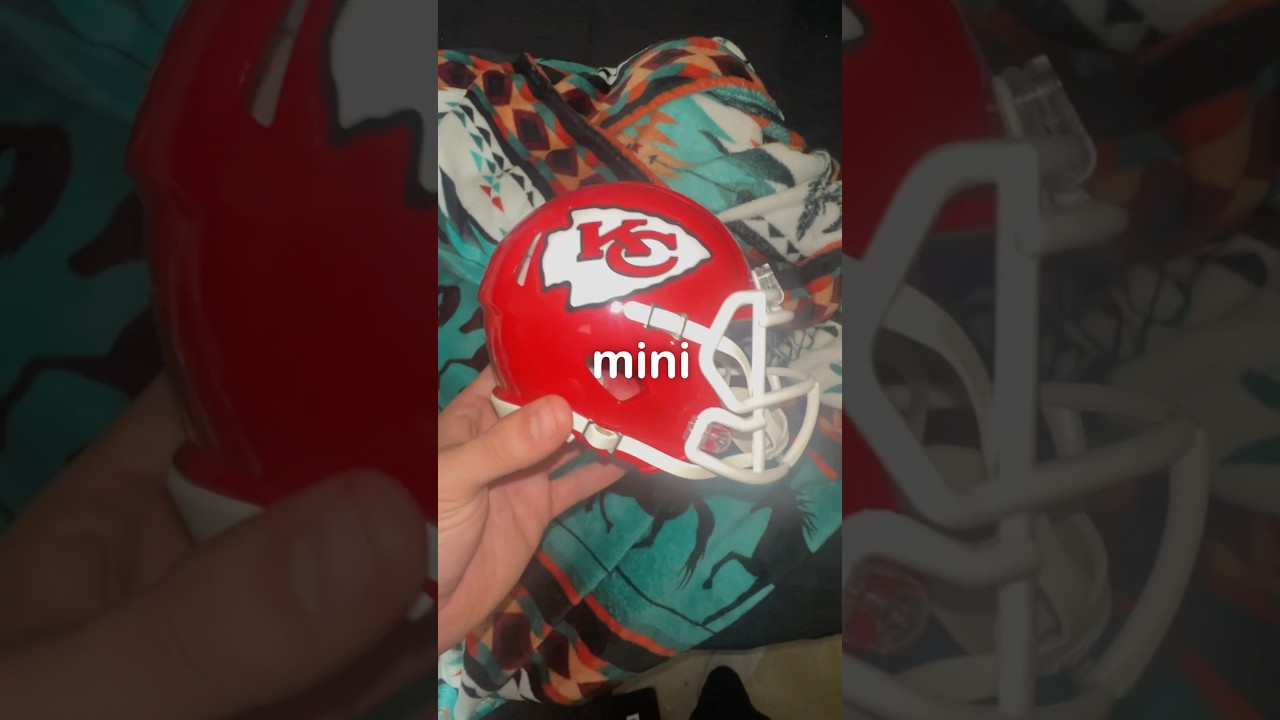 Trading a Chiefs Helmet for NFL tickets 🫡🏈