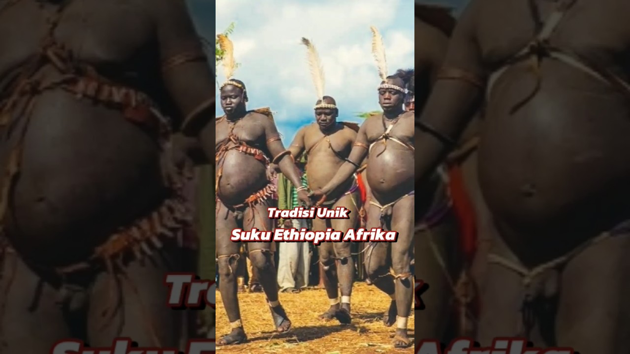 Tradisi Unik Suku Bodi Ethiopia Afrika. #short #trending #fyp