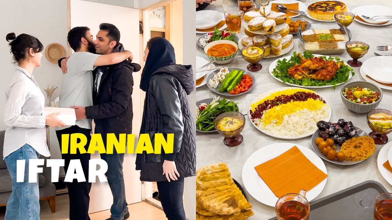 Traditional Iranian IFTAR with Delicious Persian Food | Iran RAMADAN 2025 (Vlog) 🌙