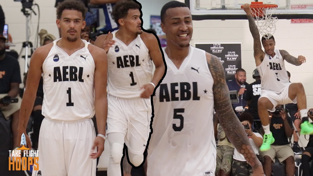 Trae Young & John Collins PUT ON A SHOW at AEBL Pro-Am!! Trae EMBARASSING Defenders & John DROPS 42
