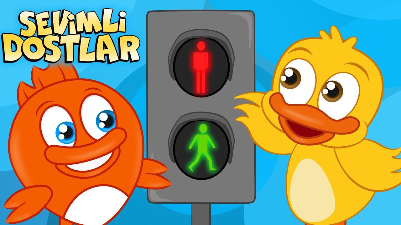 Trafik Lambaları 🚦👮🏻‍♀️ (YENİ) | Bebek Şarkıları 2023 | Çocuk Şarkıları 2023 | Sevimli Dostlar