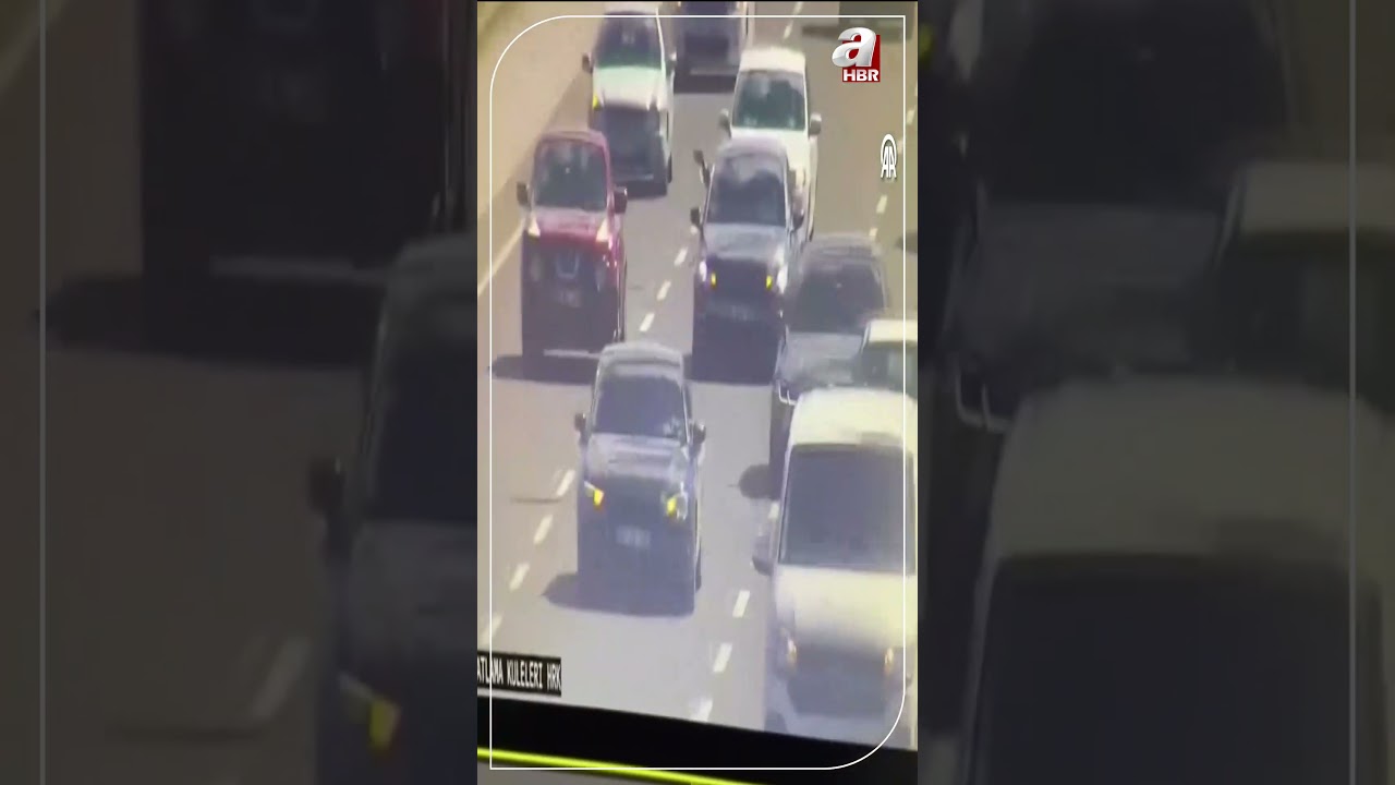 Trafikte Makas Atan Sürücüye Büyük Ceza | A Haber