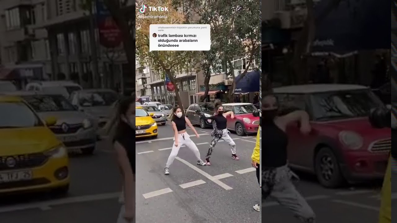 TRAFİKTE DANS! SEMİRAMİNTA TİKTOK VİDEOLARI EN İYİ DANS VİDEOLARI