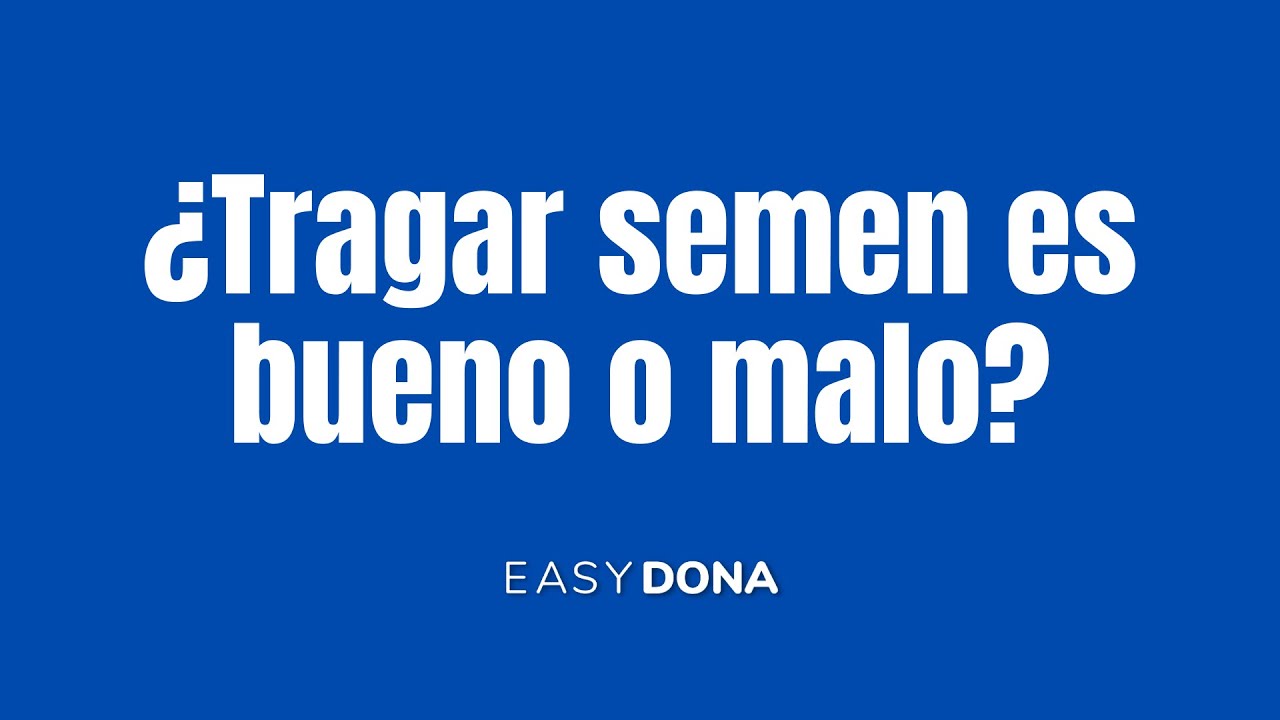 Tragar Semen ⚠️ ¿Es bueno o malo? #saludsexual #tragarsemen