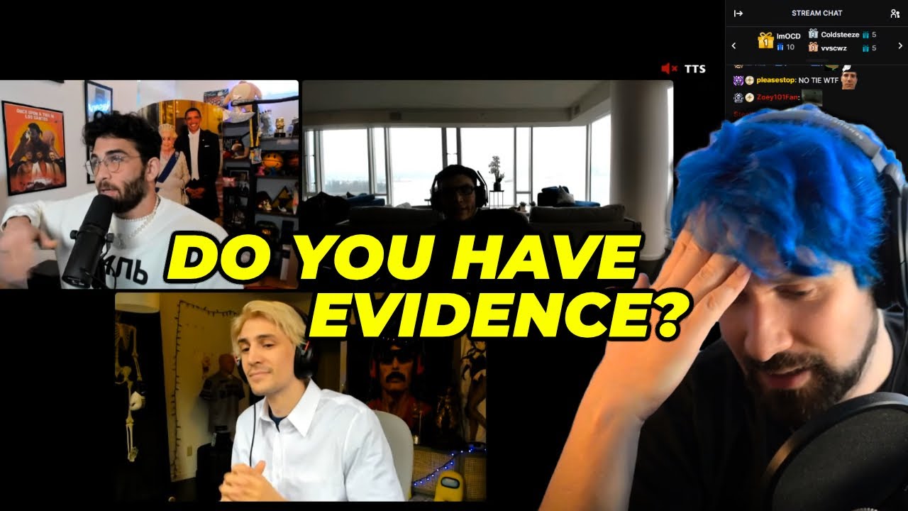 Train Gets Dragged Into A Debate w/ Hasan, xQc Steps In To Moderate