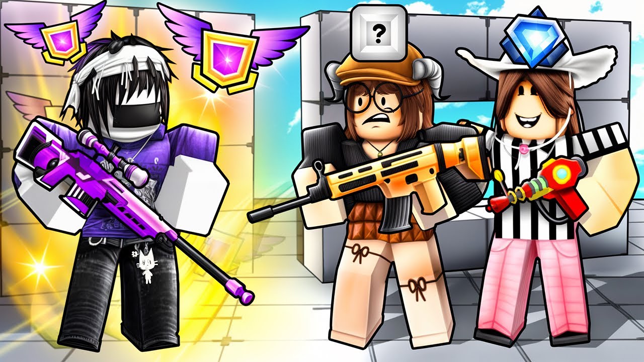 Training My SISTER to Beat a Nemesis Rank Player in Roblox Rivals