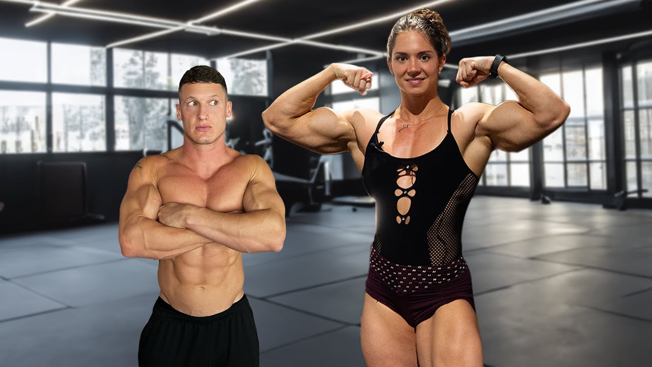 Training with Vladislava Galagan (Muscle Barbie)