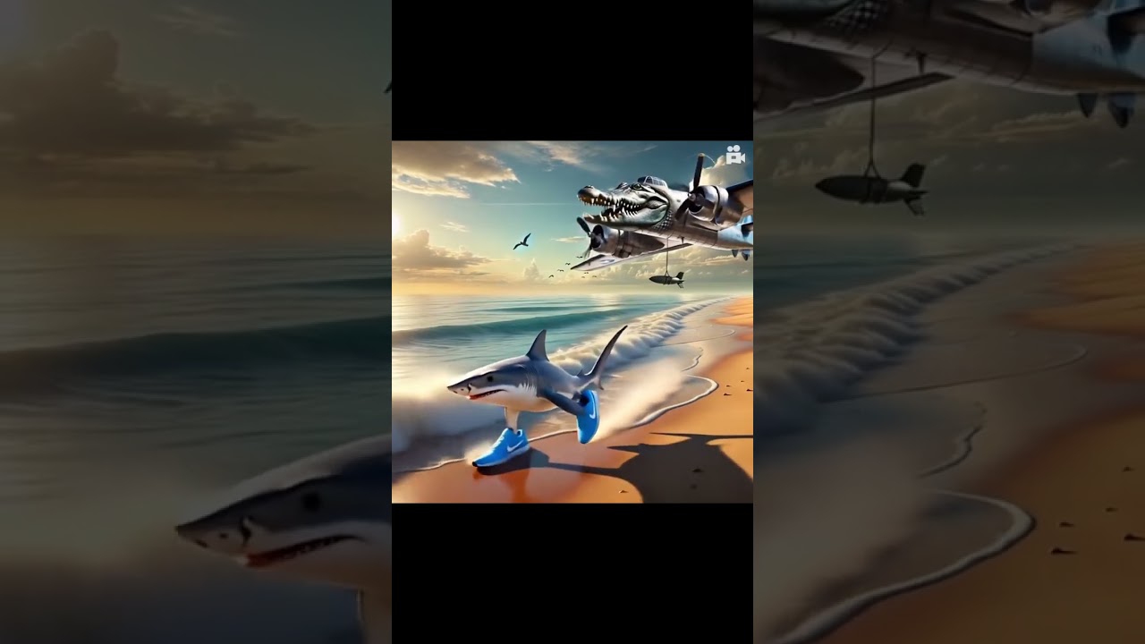 tralalelo tralala vs bombardiro crocodilo #shorts #memes #brainrot #surreal