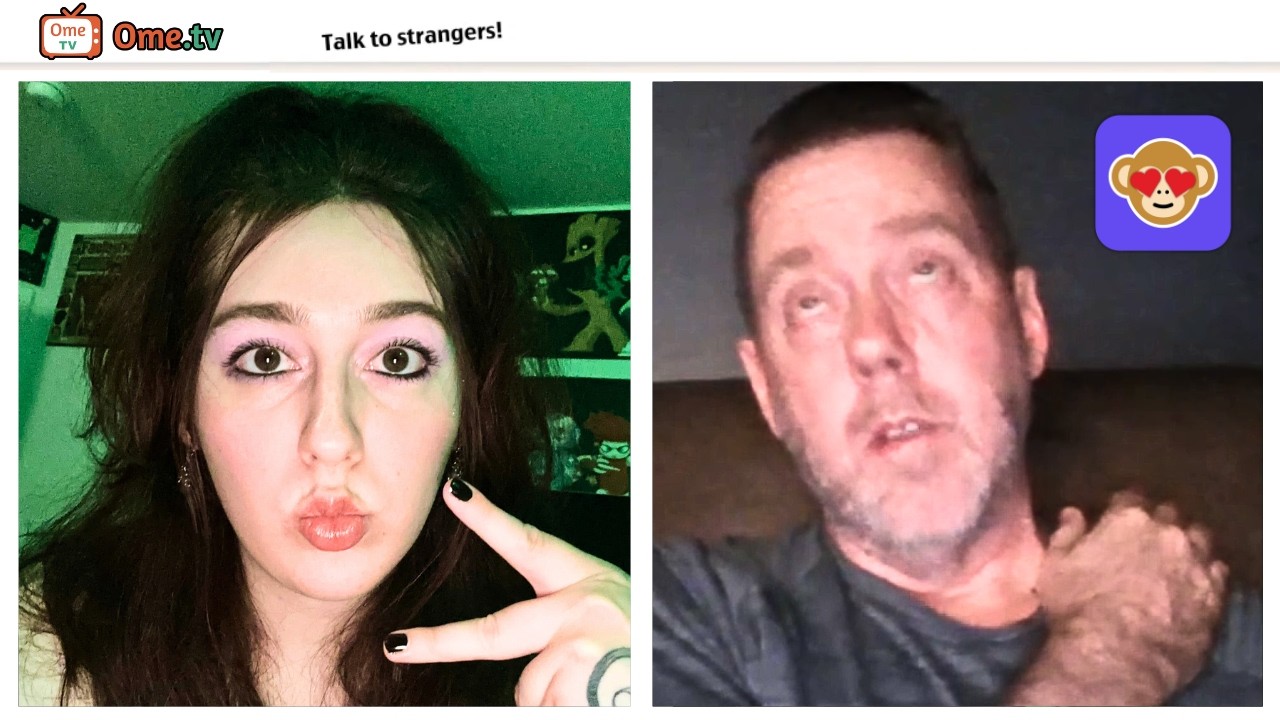 TRANS GIRL TROLLS STRANGERS on OMETV and MONKEY APP 🐵