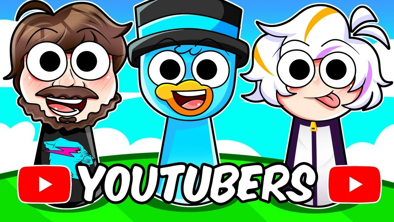 Transformé a los SPRUNKI en YOUTUBERS!