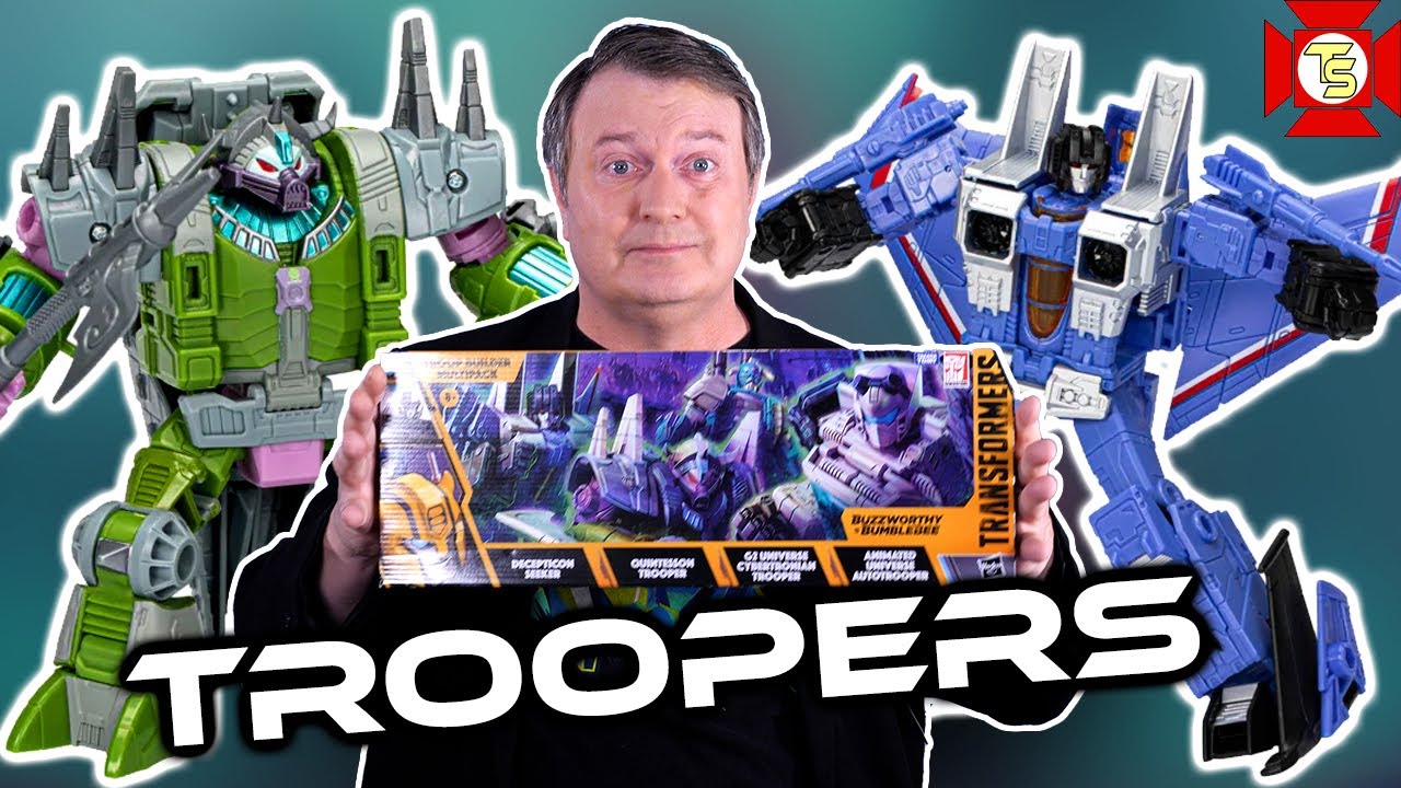 TRANSFORMERS BB Troop Builder Multipack Review