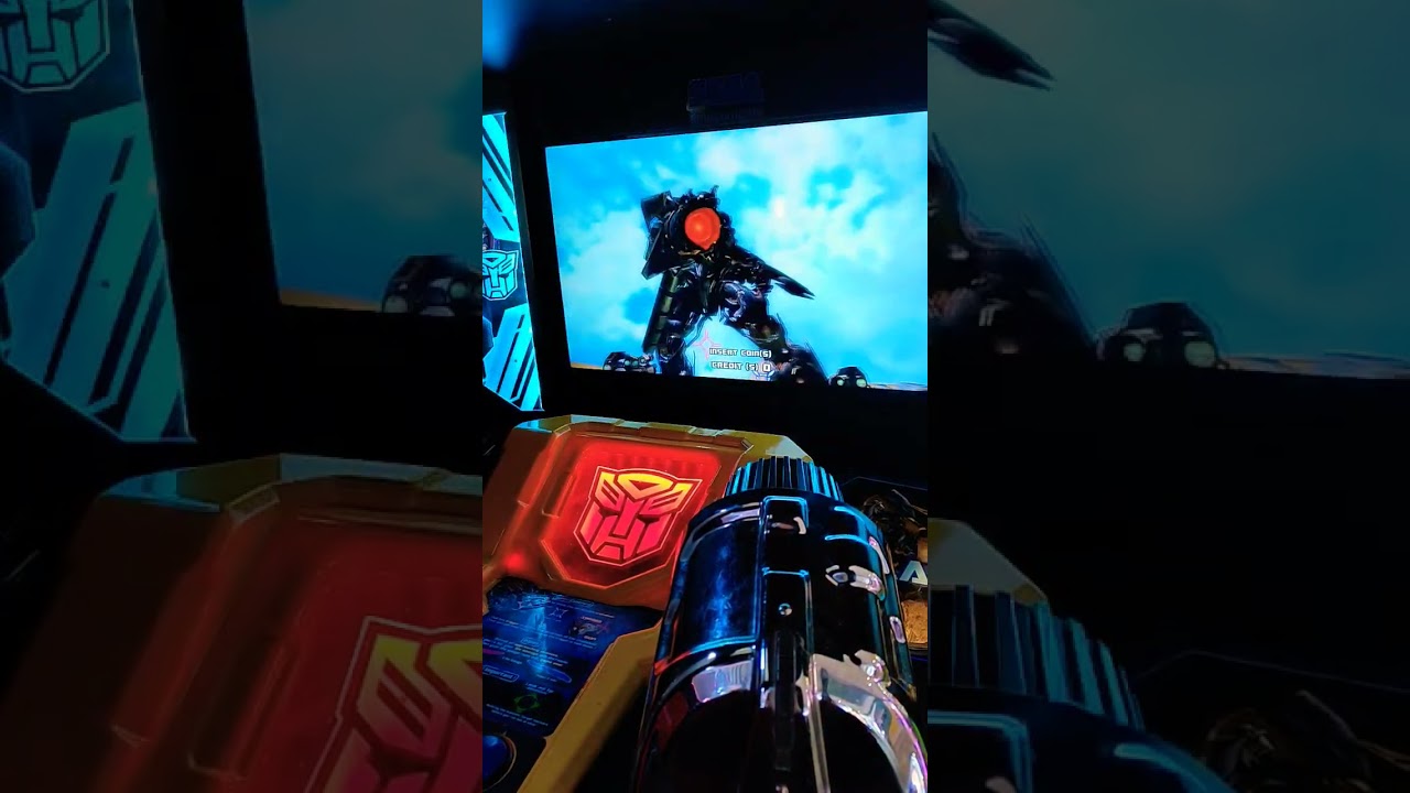 Transformers Human Alliance Arcade Machine is great!!!!! #gaming #gamer #arcade #sega #transformers