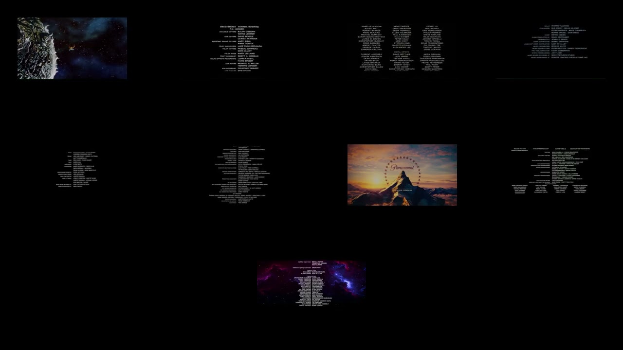Transformers movies (August 1986-September 2024) end credits all at once