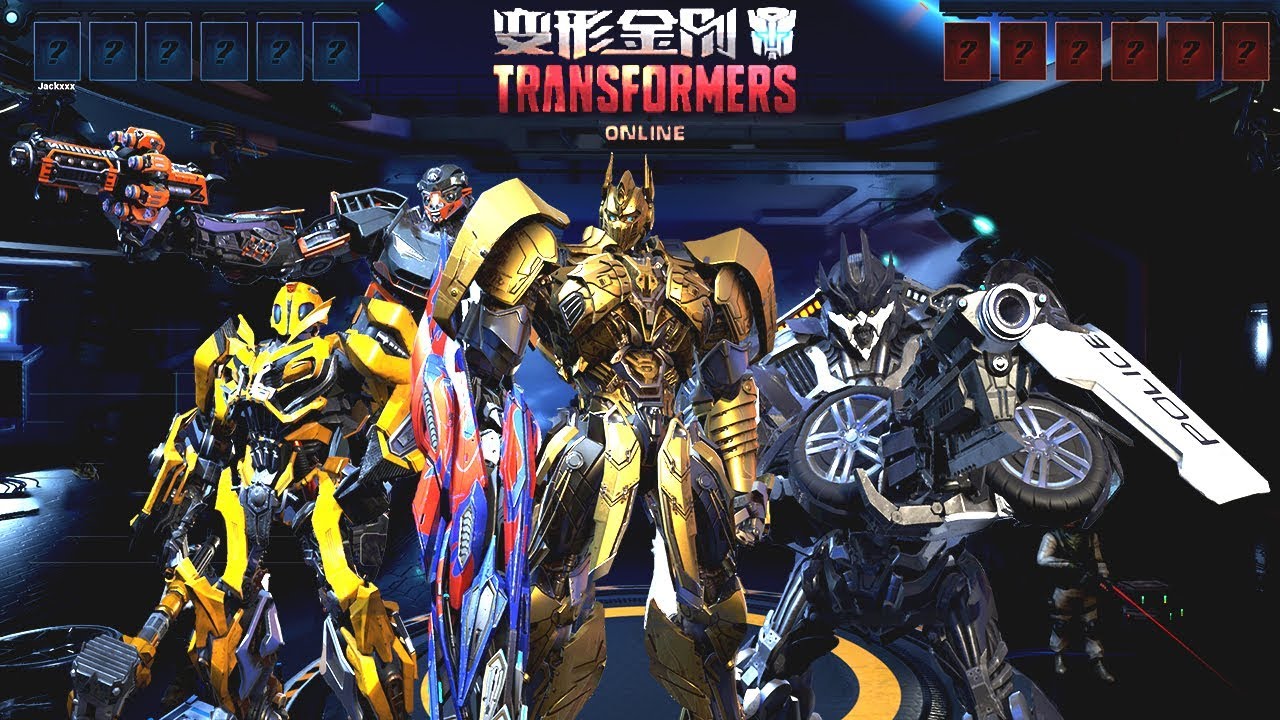 TRANSFORMERS Online - 22 Heroes Bumblebee ,Barricade ,Hot Rod The Last Knight SKin vs Transform