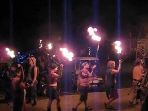 TRANSFORMUS 2012:  Fire Conclave entering the burn field