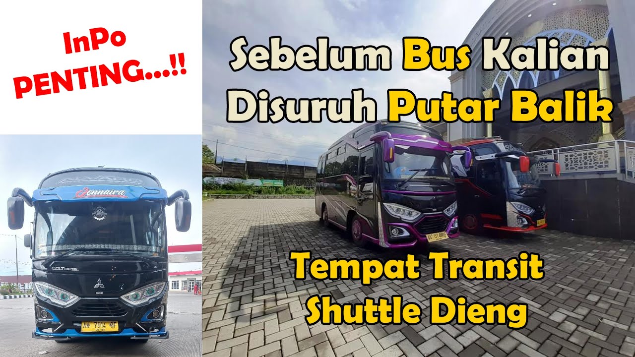 Transit Shuttle Bus di Wonosobo