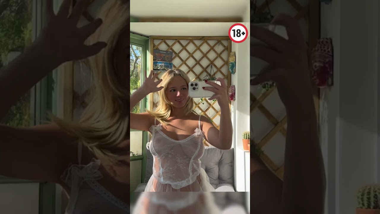 Transparent babydoll try on haul by danigoodbunny #haul #fashion #ootd #shein
