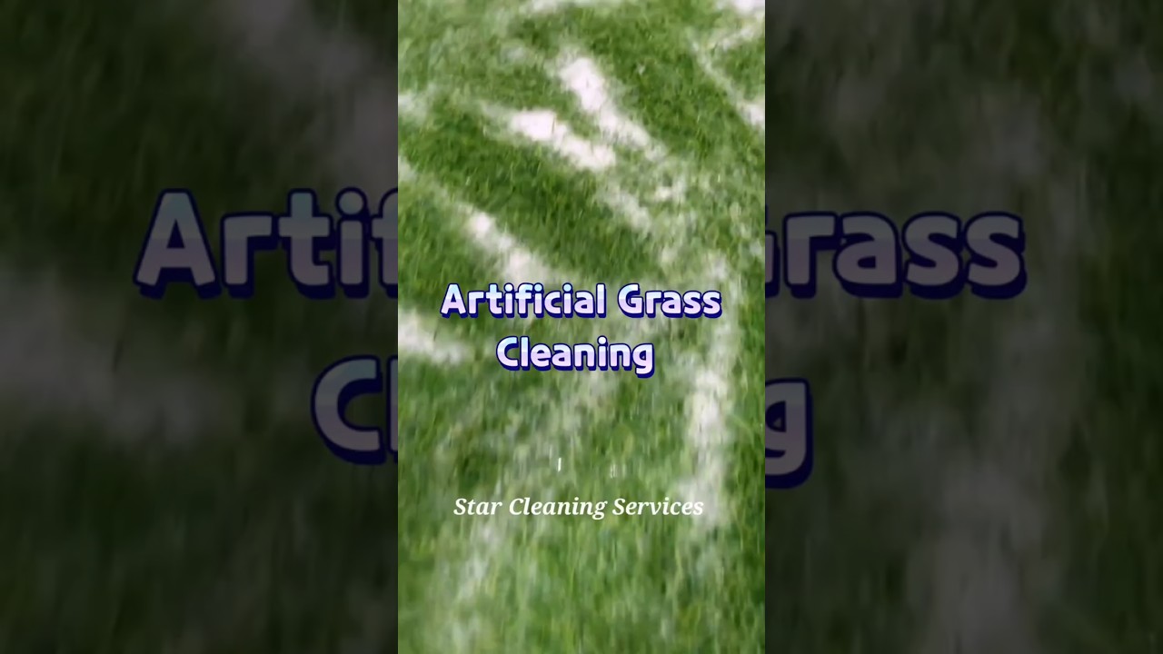 Transparent cleaning with star  Artificial Grass cleaning #howto #deepclean #vacuumcleaner
