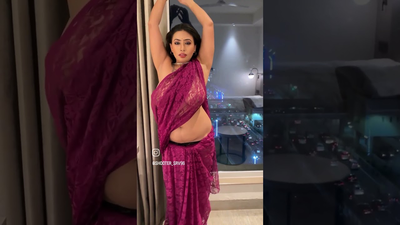 Transparent Saree