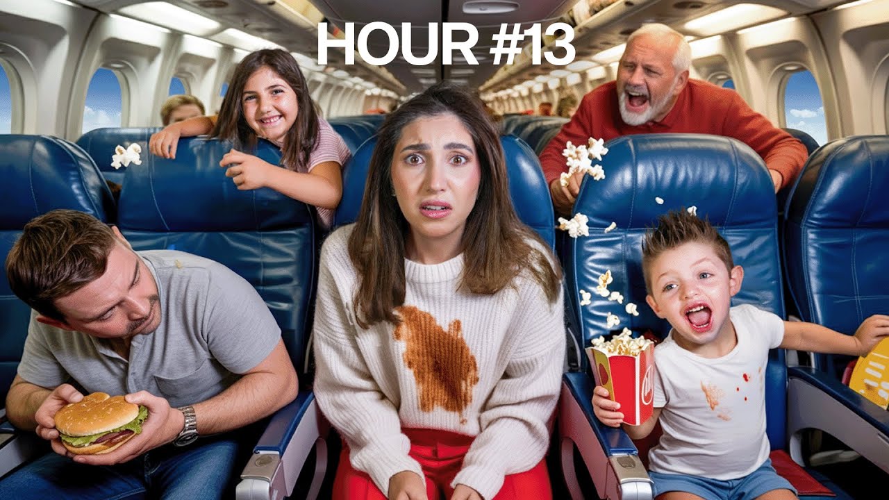 Trapped on a Plane for 16 Hours Straight!