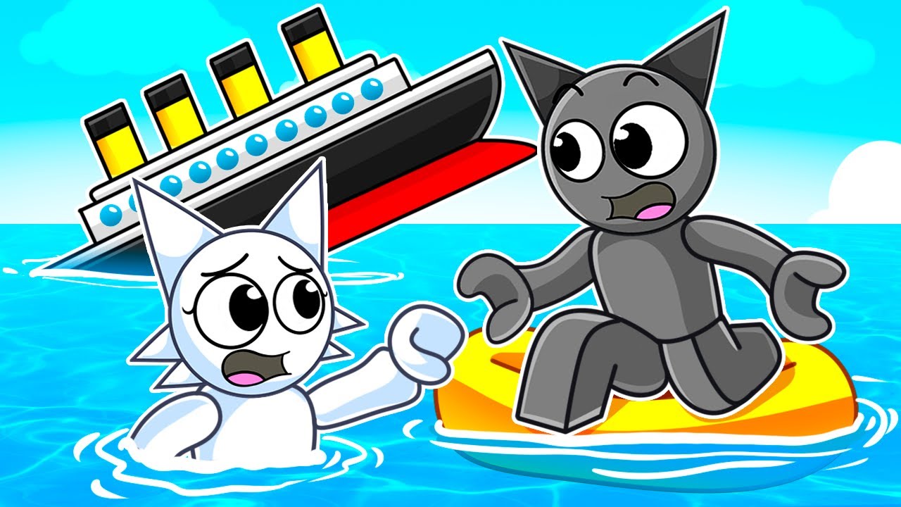 Trapped on a SINKING SHIP in Roblox!