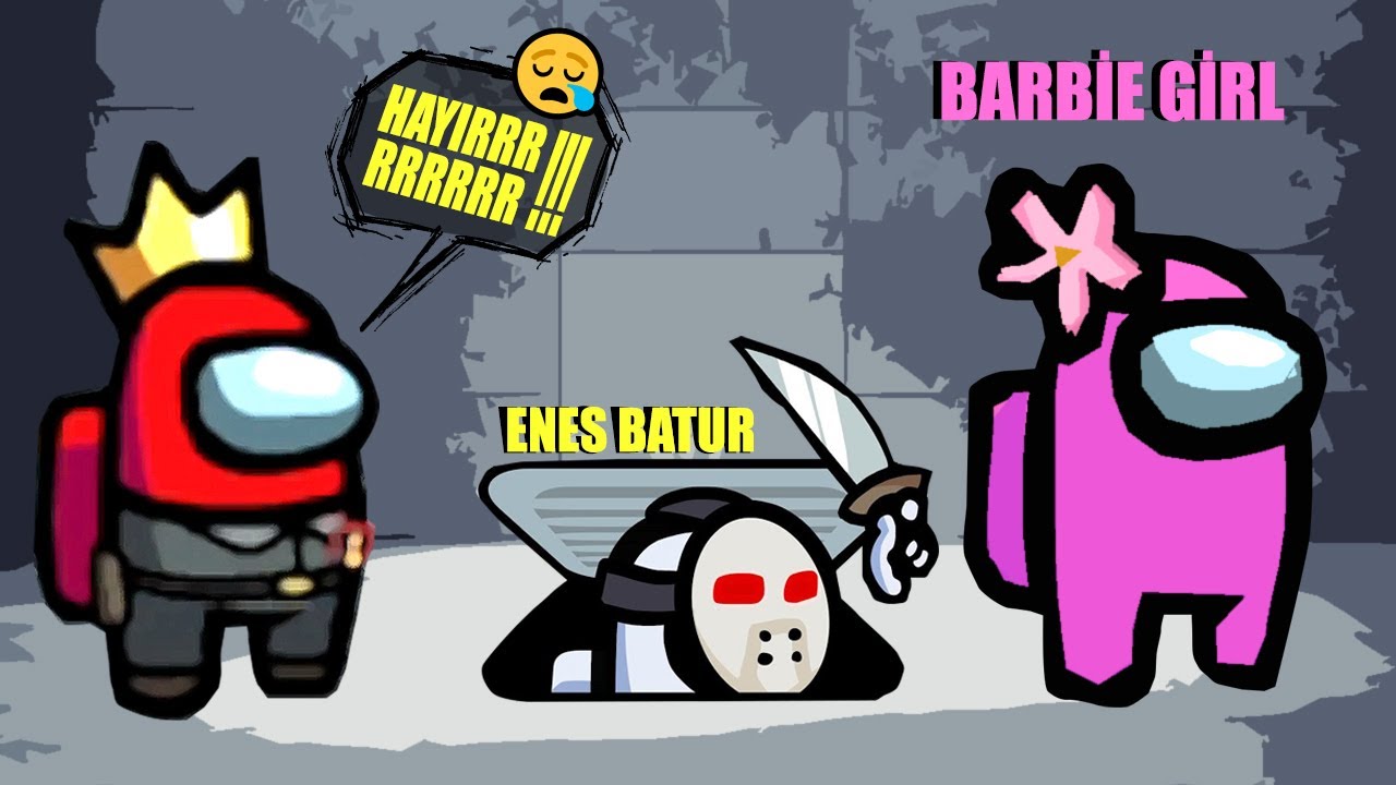 TRAPS FOR ENES BATUR BARBIE !!! 🎄 Among Us Youtube New Year Party