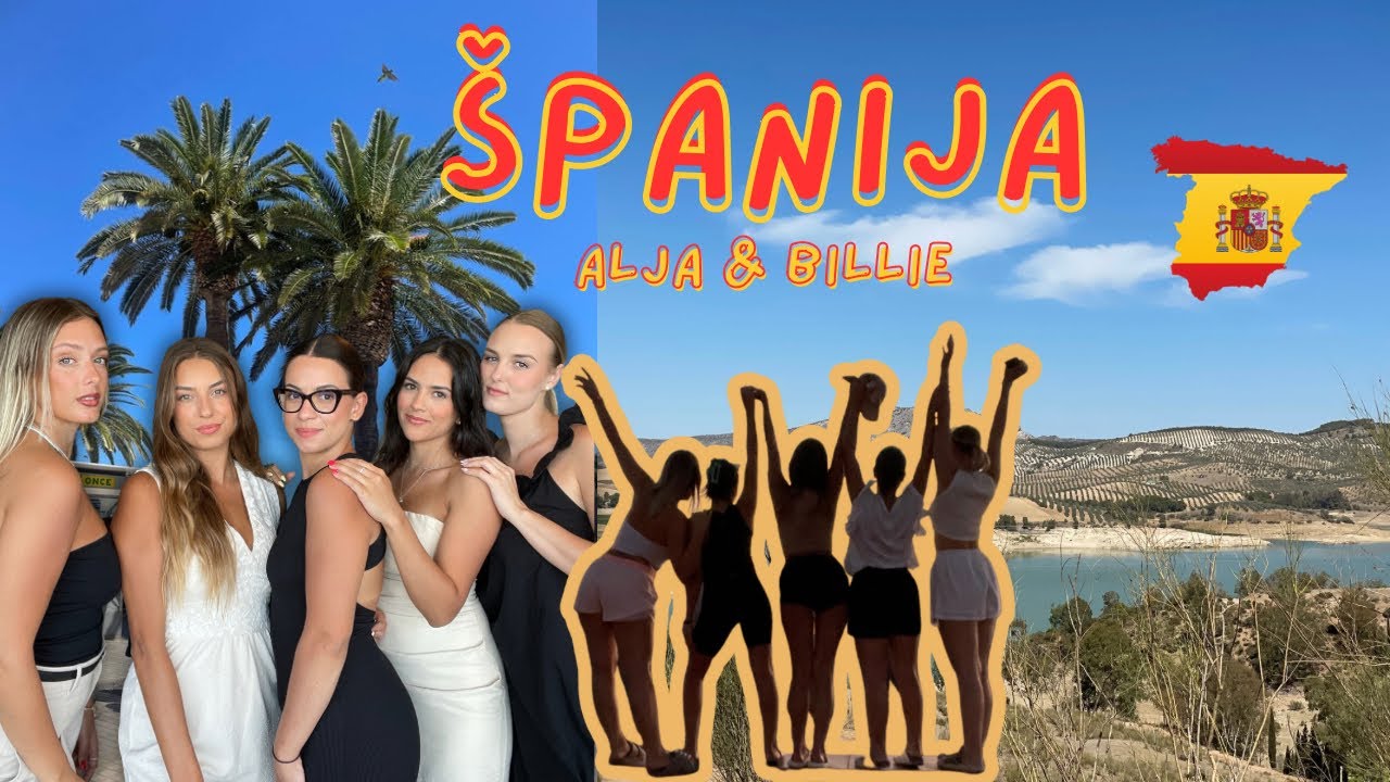 TRAVEL VLOG | Španija girls trip | Alja in Billie
